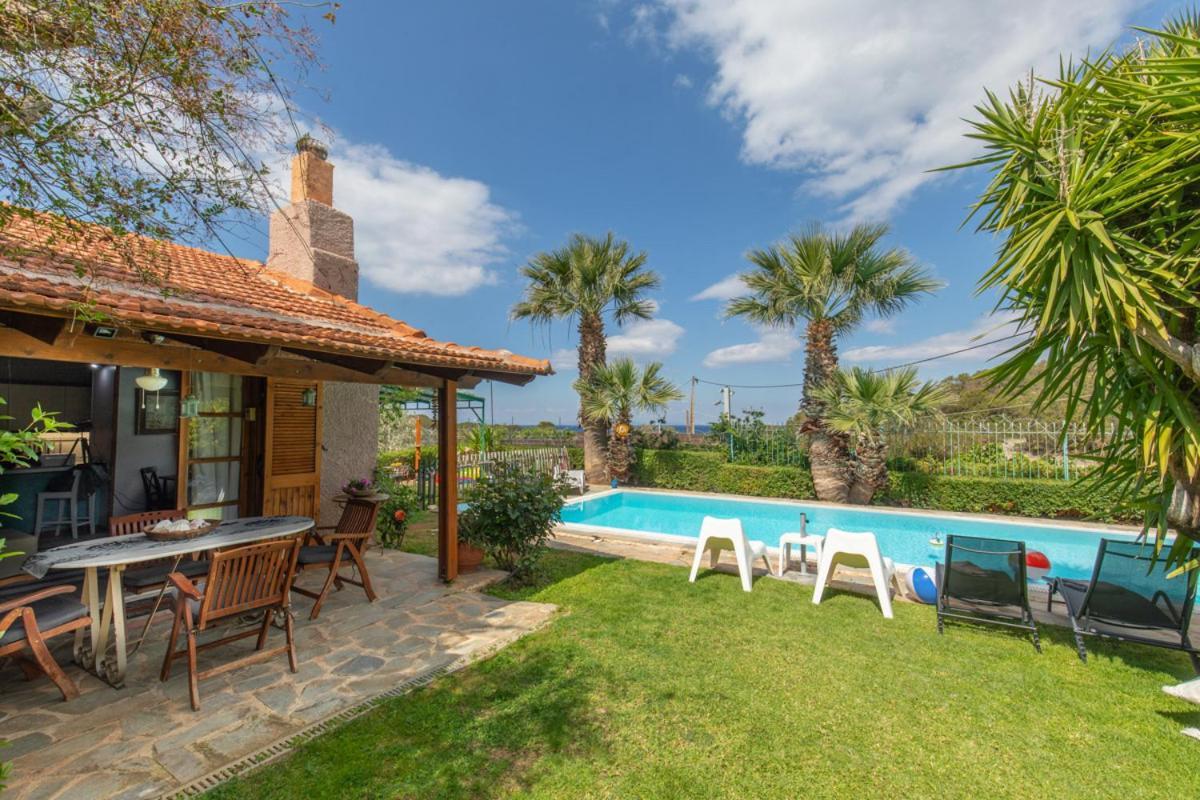 Iliachtida House Villa Kaap Soenion Buitenkant foto
