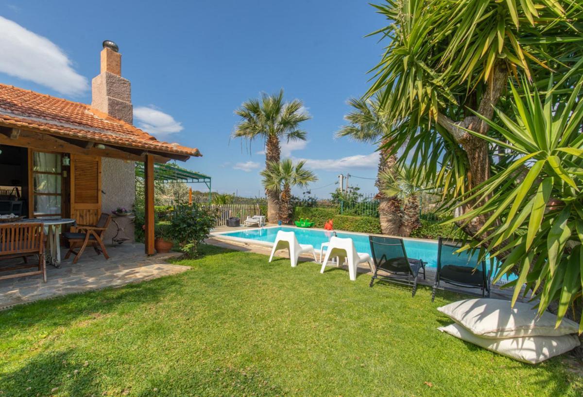 Iliachtida House Villa Kaap Soenion Buitenkant foto
